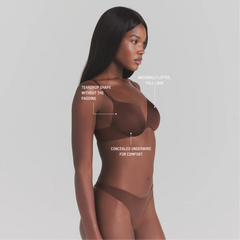 SKIMS ULTIMATE TEARDROP T-SHIRT BRA | COCOA