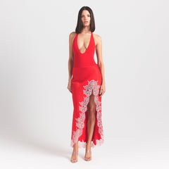 SEAMLESS SCULPT DEEP PLUNGE THONG BODYSUIT | RUBY