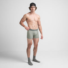 SKIMS COTTON MENS 3" BOXER BRIEF 3-PACK | STONE MULTI