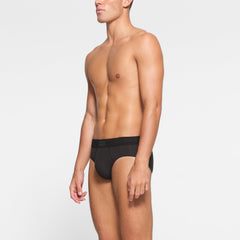 SKIMS COTTON MENS BRIEF 3-PACK | ONYX