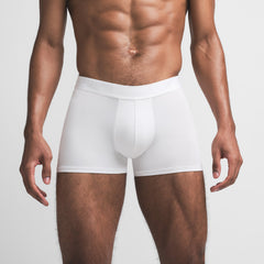 SKIMS STRETCH MENS 3" BOXER BRIEF | CHALK