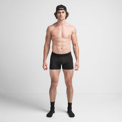 SKIMS COTTON MENS 3" BOXER BRIEF | ONYX