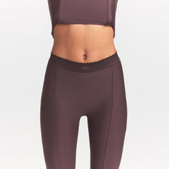 SKIMS BODY HIGH-WAISTED FLARE PANT | RAISIN