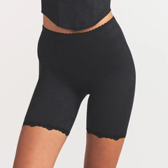 LACE SHAPEWEAR SHORT | ONYX
