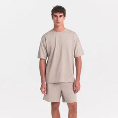 JERSEY LOUNGE MENS RELAXED SHORT | LINEN