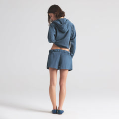 COTTON POPLIN BOXER | HARBOR