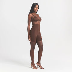 COOL SHAPEWEAR HIGH-WAISTED SHORT | COCOA