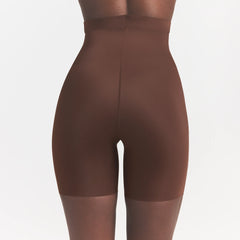 COOL SHAPEWEAR HIGH-WAISTED SHORT | COCOA