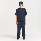 JERSEY LOUNGE MENS RELAXED STRAIGHT LEG PANT | NAVY