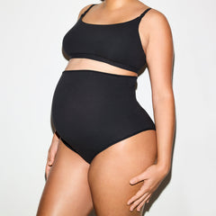 FITS EVERYBODY MATERNITY NURSING SCOOP BRALETTE 2-PACK | ONYX