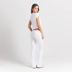 WORN IN JERSEY HEART STRAIGHT LEG PANT | SNOW