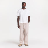 WOVEN MENS PULL-ON PANT | STONE