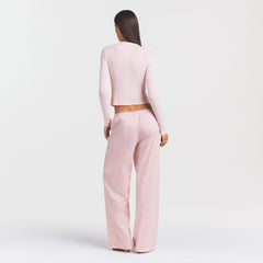 POPLIN APPAREL PANT | DUSTY PINK