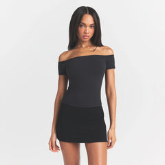 THE ESSENTIAL COLLECTION MINI SKORT | OBSIDIAN