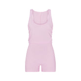 WORN IN JERSEY HEART ONESIE | BABY PINK