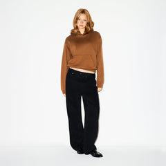 COTTON FLEECE CLASSIC HOODIE | BISON