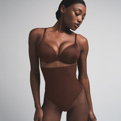 SKIMS BODY CORE SCULPT HIGH-WAISTED THONG | COCOA