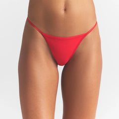 FITS EVERYBODY T-STRING THONG | CHERRY