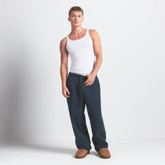 HEAVYWEIGHT FLEECE MENS STRAIGHT LEG PANT | NAVY
