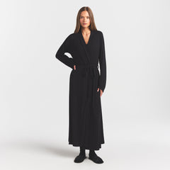 SOFT LOUNGE LONG ROBE | ONYX