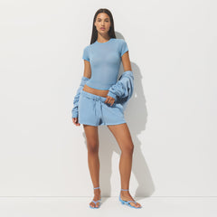 FRENCH TERRY CLASSIC SHORT | BLUE BELL