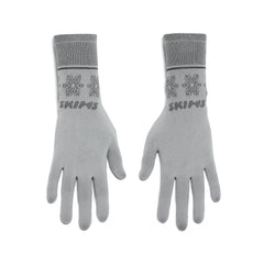SKIMS FIRST LAYERS GLOVES | MIRROR WINTER FAIR ISLE