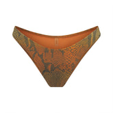 SIGNATURE SWIM TANGA BIKINI BOTTOM | FOREST OMBRE SNAKE