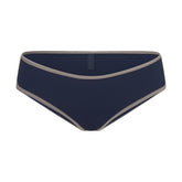 SIGNATURE SWIM HIPSTER BIKINI BOTTOM | NAVY CONTRAST