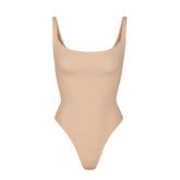 FITS EVERYBODY SQUARE NECK BODYSUIT | CLAY