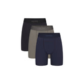 SKIMS FLEX MENS 7" BOXER BRIEF 3-PACK | NAVY GUNMETAL MULTI