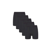 SKIMS COTTON MENS 5" BOXER BRIEF 5-PACK | ONYX
