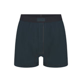 SKIMS COTTON MENS KNIT BOXER | VERDANT