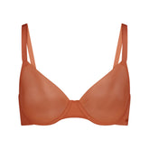 NO SHOW UNLINED DEMI BRA | BRONZE