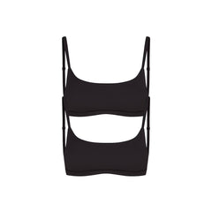 FITS EVERYBODY SCOOP BRALETTE 2-PACK | ONYX