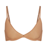 WEIGHTLESS SCOOP BRA | OCHRE