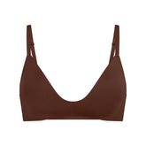 WIRELESS FORM T-SHIRT DEMI BRA | COCOA