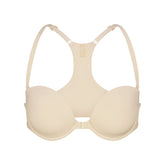 FITS EVERYBODY RACERBACK DEMI BRA | SAND