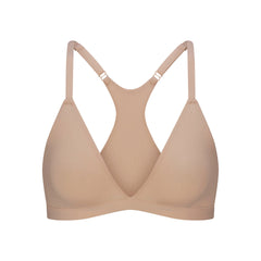 FITS EVERYBODY RACERBACK TRIANGLE BRALETTE | CLAY