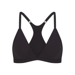 FITS EVERYBODY RACERBACK TRIANGLE BRALETTE | ONYX