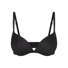 SKIMS ULTIMATE NIPPLE WIRELESS PUSH-UP BRA | ONYX