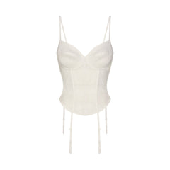 LACE SHAPEWEAR CORSET | IVORY