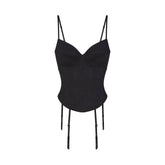LACE SHAPEWEAR CORSET | ONYX