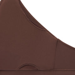 FITS EVERYBODY MASTECTOMY TRIANGLE BRALETTE | COCOA