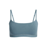 COTTON JERSEY SCOOP BRALETTE | KYANITE