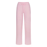 COTTON JERSEY STRAIGHT LEG PANT | CHERRY BLOSSOM
