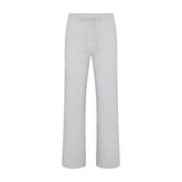 COTTON JERSEY STRAIGHT LEG PANT | LIGHT HEATHER GREY