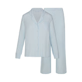 SOFT LOUNGE SLEEP SET | BABY BLUE