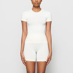 SOFT SMOOTHING SEAMLESS T-SHIRT | MARBLE