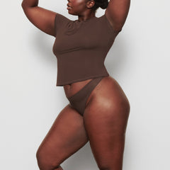 FITS EVERYBODY T-SHIRT | COCOA