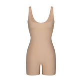 COOL SHAPEWEAR MID THIGH BODYSUIT | CLAY